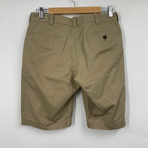 J.Crew Men's Stretch Cotton 10.5" Stretch Chino Flat Front Classic Short Size 29 - Picture 2 of 13